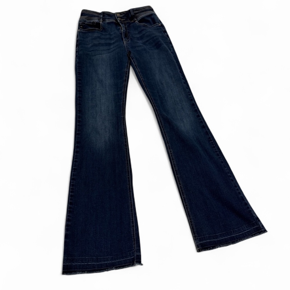 KanCan Blue Flare Wide Leg Jeans